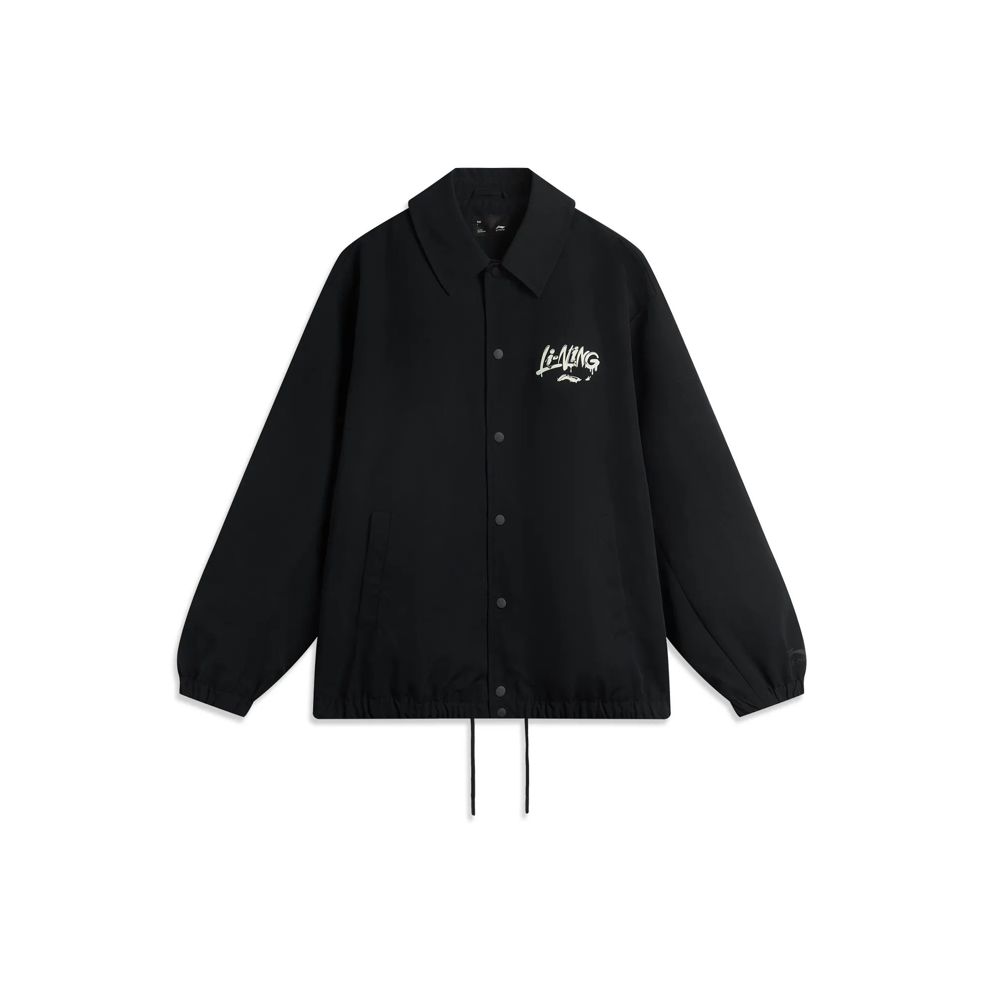 LiNing Sports Fashion Collection Trench Coat Men's Black