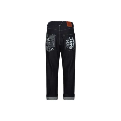 EVISU Джинсовый синий Мужские Джинсы