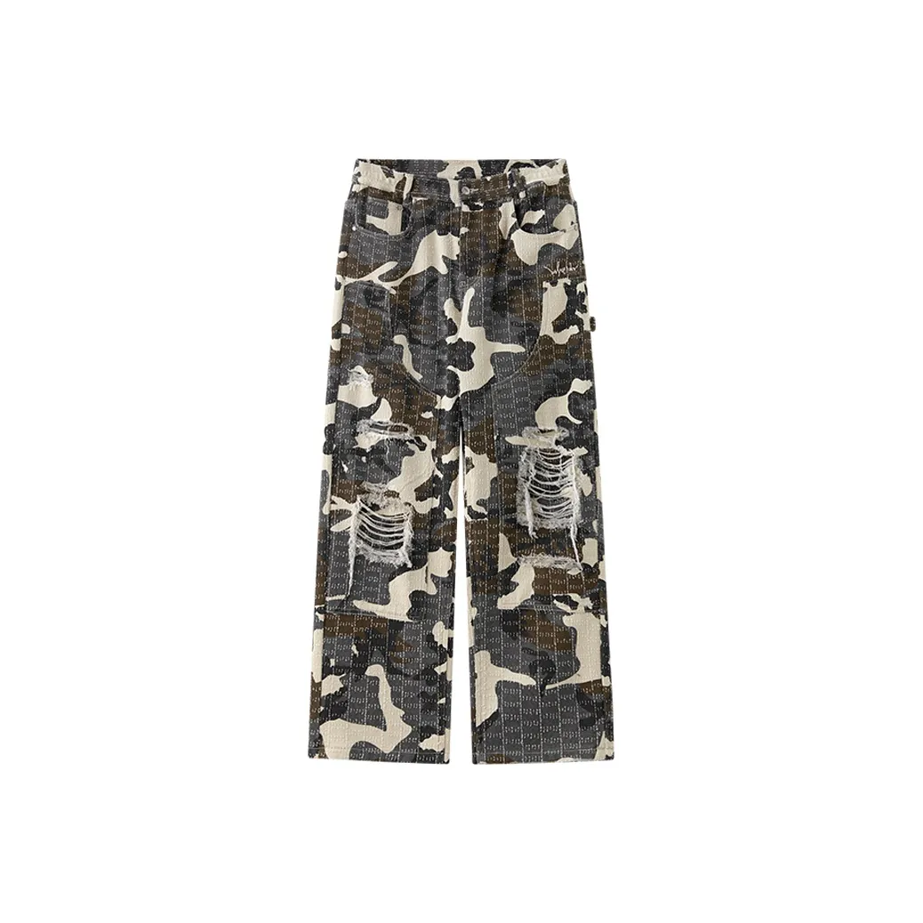 LOVE ME LATER Рабочая одежда Лесозаготовка Брюки Американский винтаж Повседневные брюки Унисекс