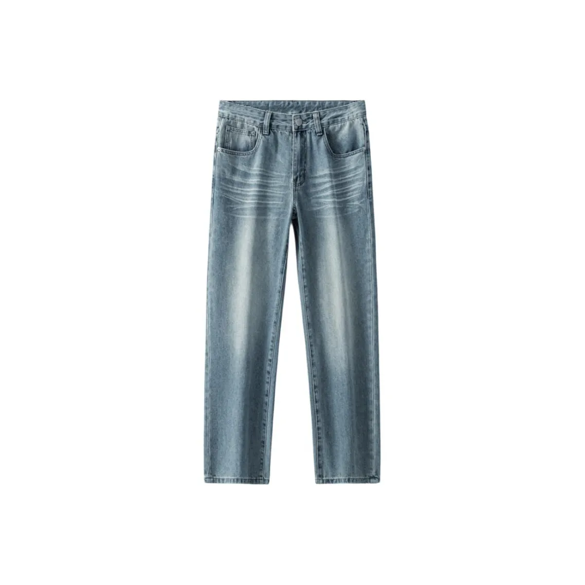 SONGS ALONG Jeans Unisex Turkish Blue