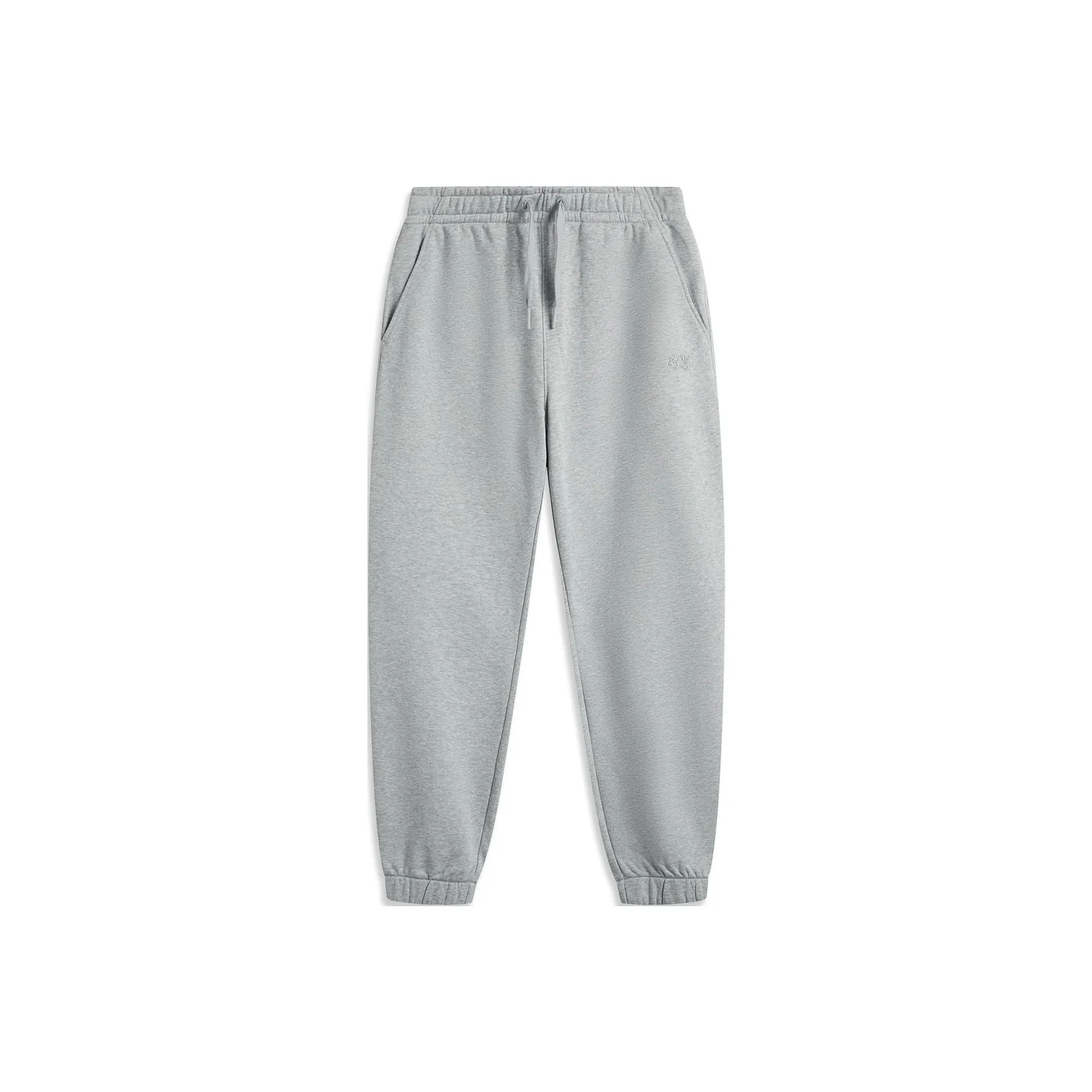 LINING Sports Trend Series Вязаные Тренировочные Штаны Мужские Фотиния Серый