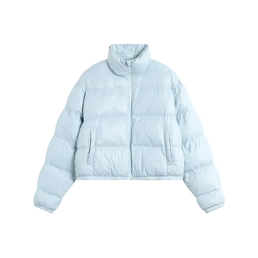 Crying Center Cropped Cotton Down Jacket Unisex Crying Center Укороченный хлопковый пуховик унисекс