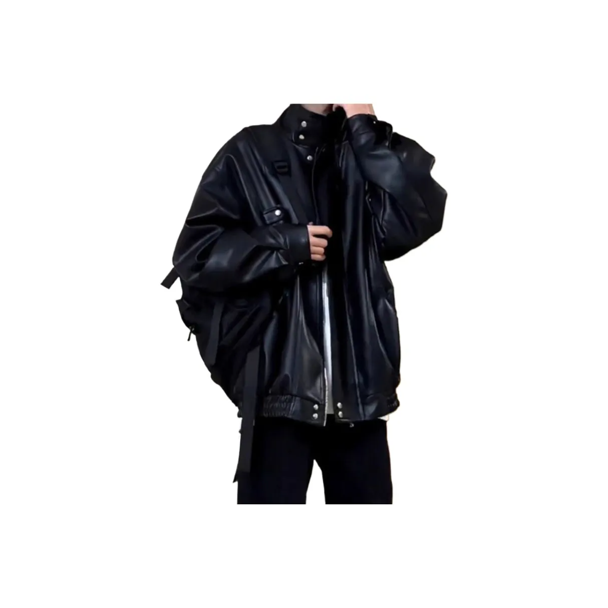 Double Dealer кожаная куртка унисекс