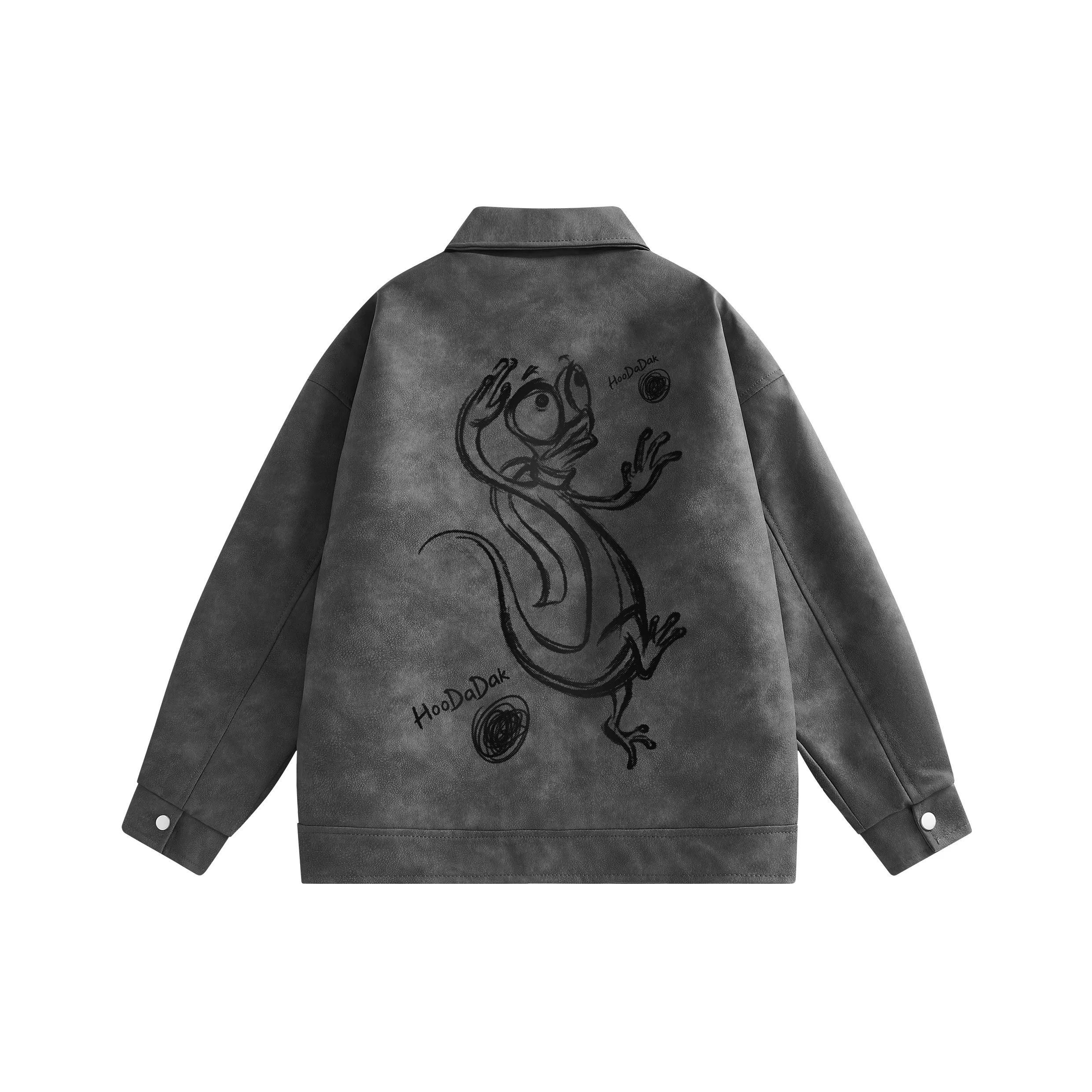 David Bakken кожаная куртка унисекс