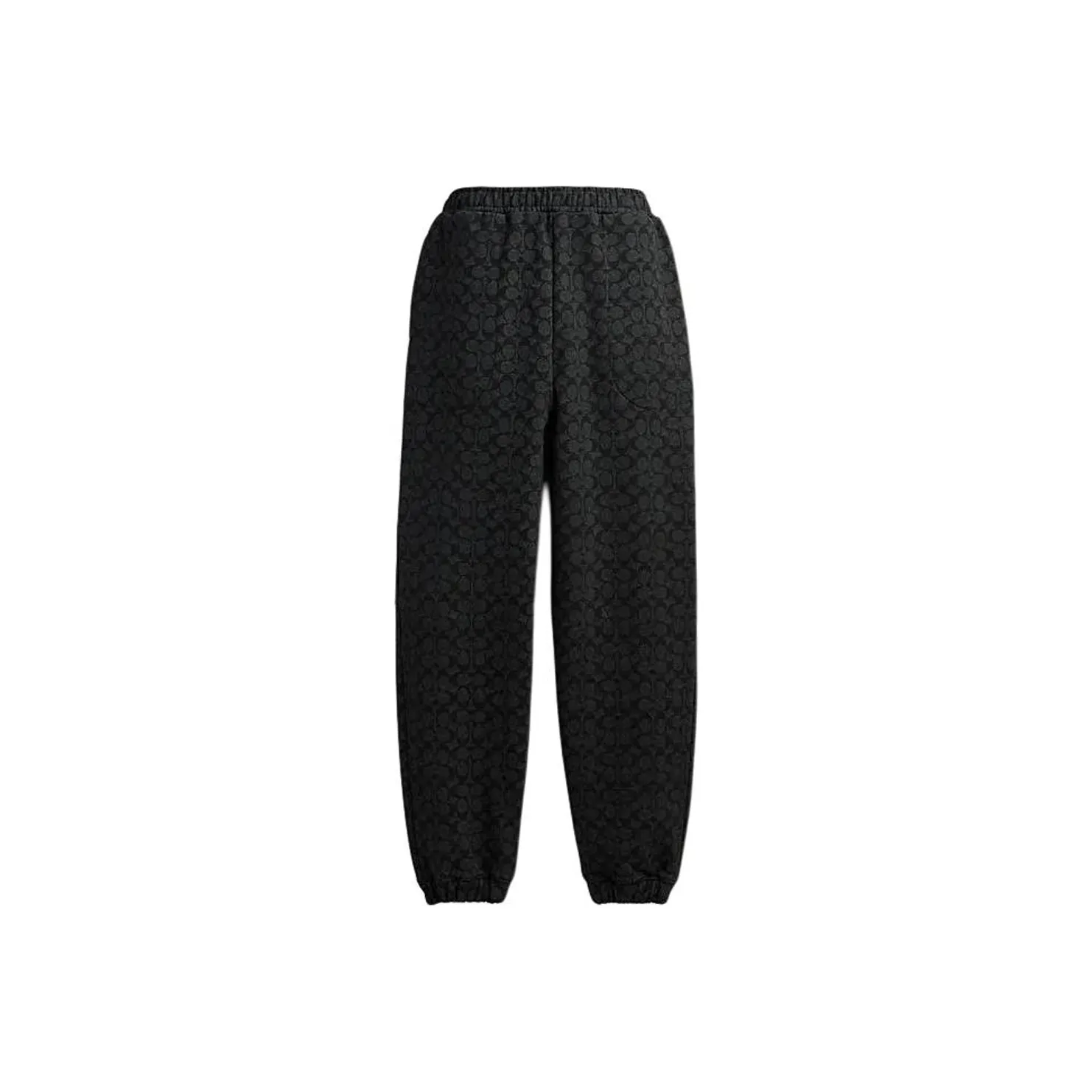 COACH SS24 Вязаные тренировочные брюки мужские угольно-серого цвета