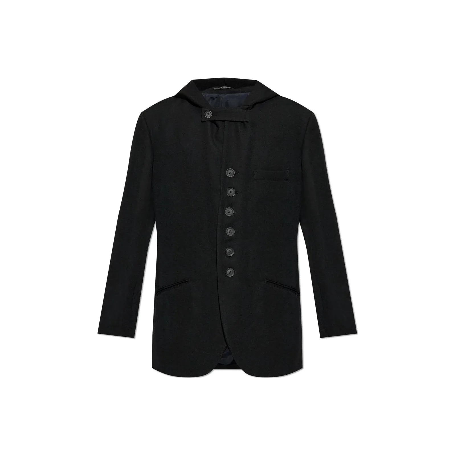 Yohji Yamamoto Wool Hooded Blazer