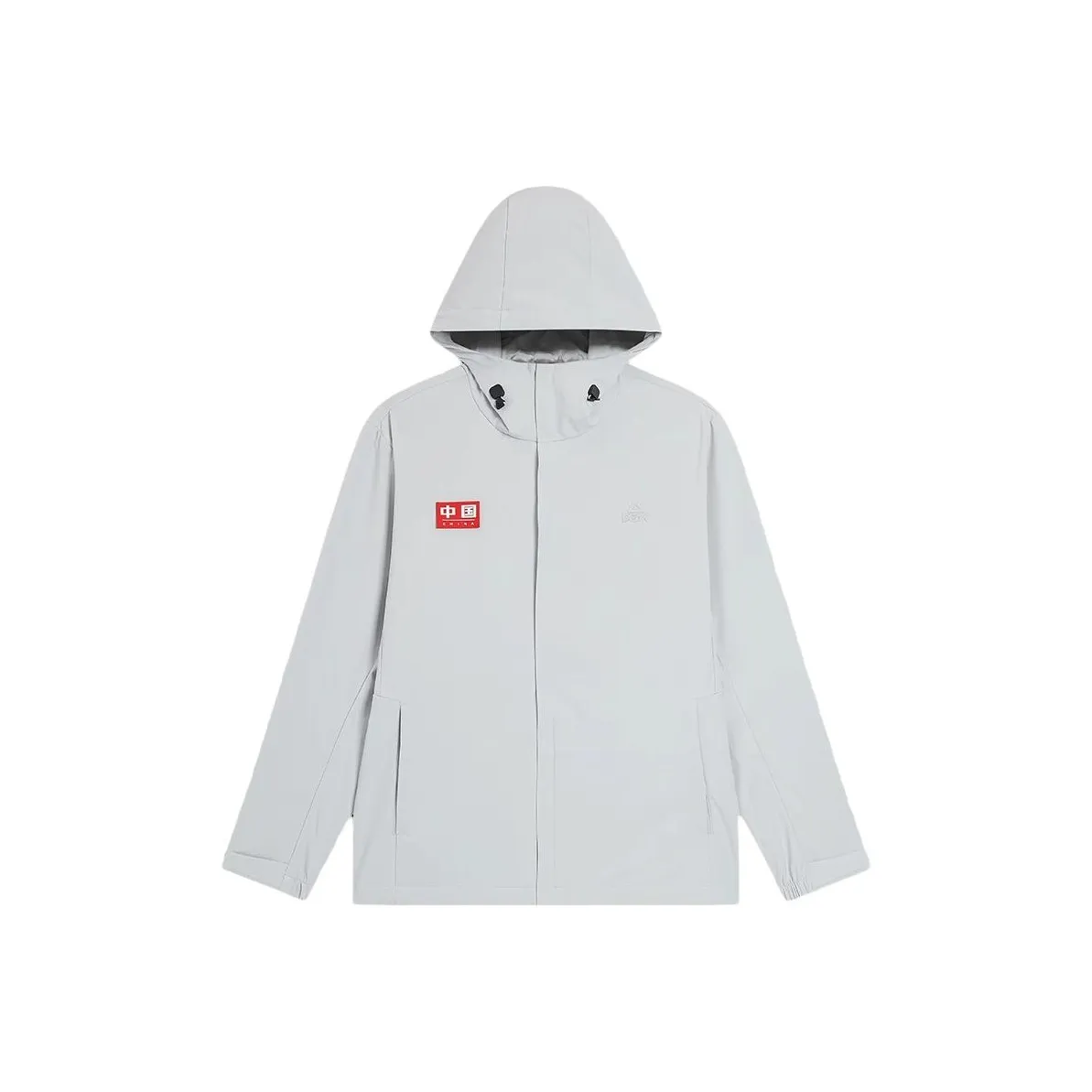 PEAK China Series Тренчкот Мужской Светло-Серебристо-Серый