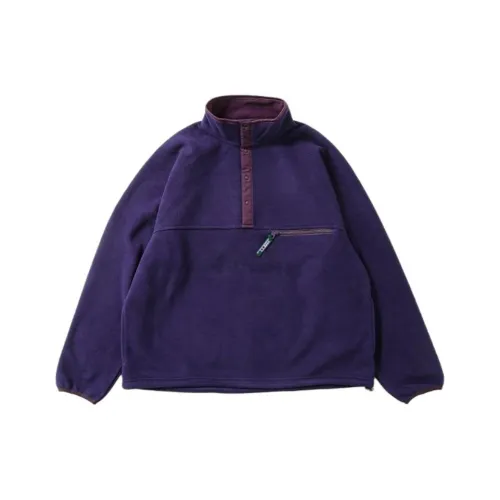 L.L.Bean Фиолетовый Мужские Свитшоты