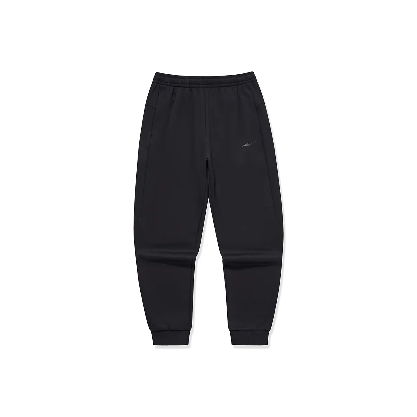 Erke Вязаные тренировочные брюки мужские глубокий черный