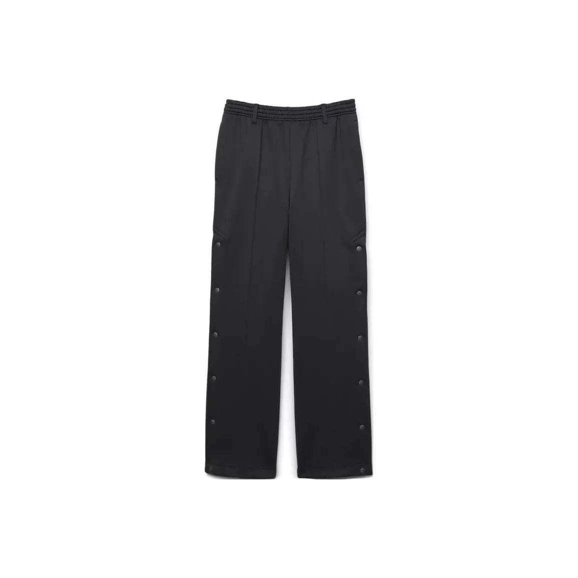 Asics AW24 SIDE SNAP KNIT Брюки Вязаные Тренировочные Брюки Унисекс Графитовый Серый