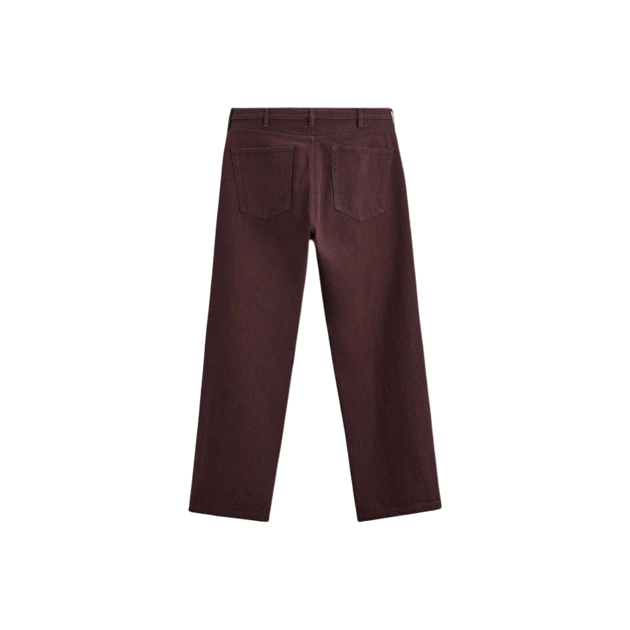 ZARA Jeans Men's Dark Red Color