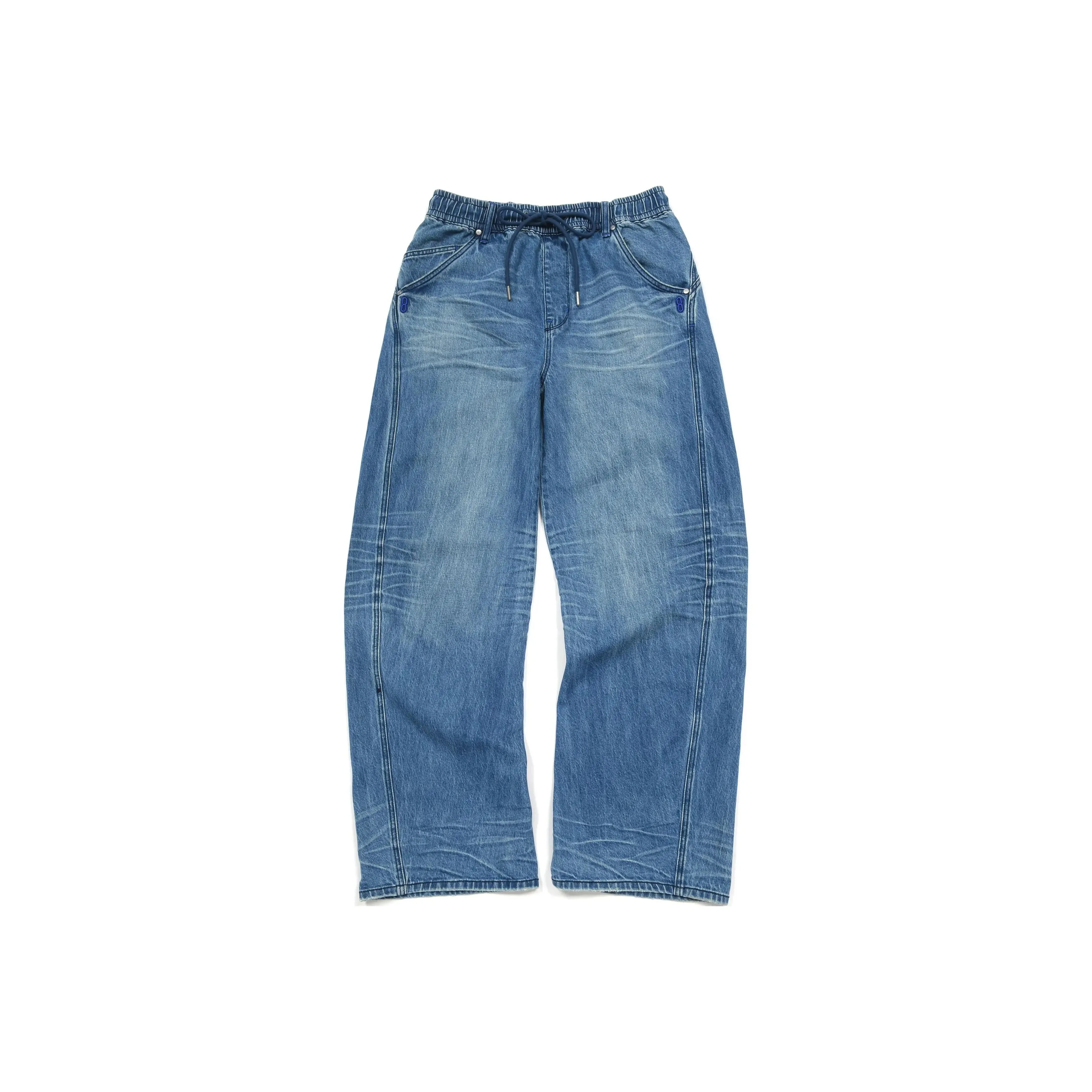 Lee ANGEL CHEN Collaboration Medium Blue Unisex Jeans Ли ANGEL CHEN Collaboration Средние Синий Унисекс Джинсы