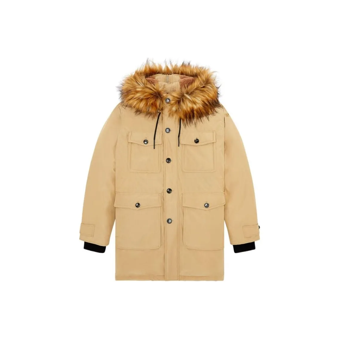DIESEL PARKA Куртка Мужская Светло-Коричневая