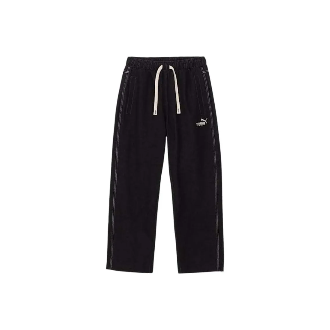 PUMA CORE HERITAGE FW24 Knitted Sweatpants Men's Black