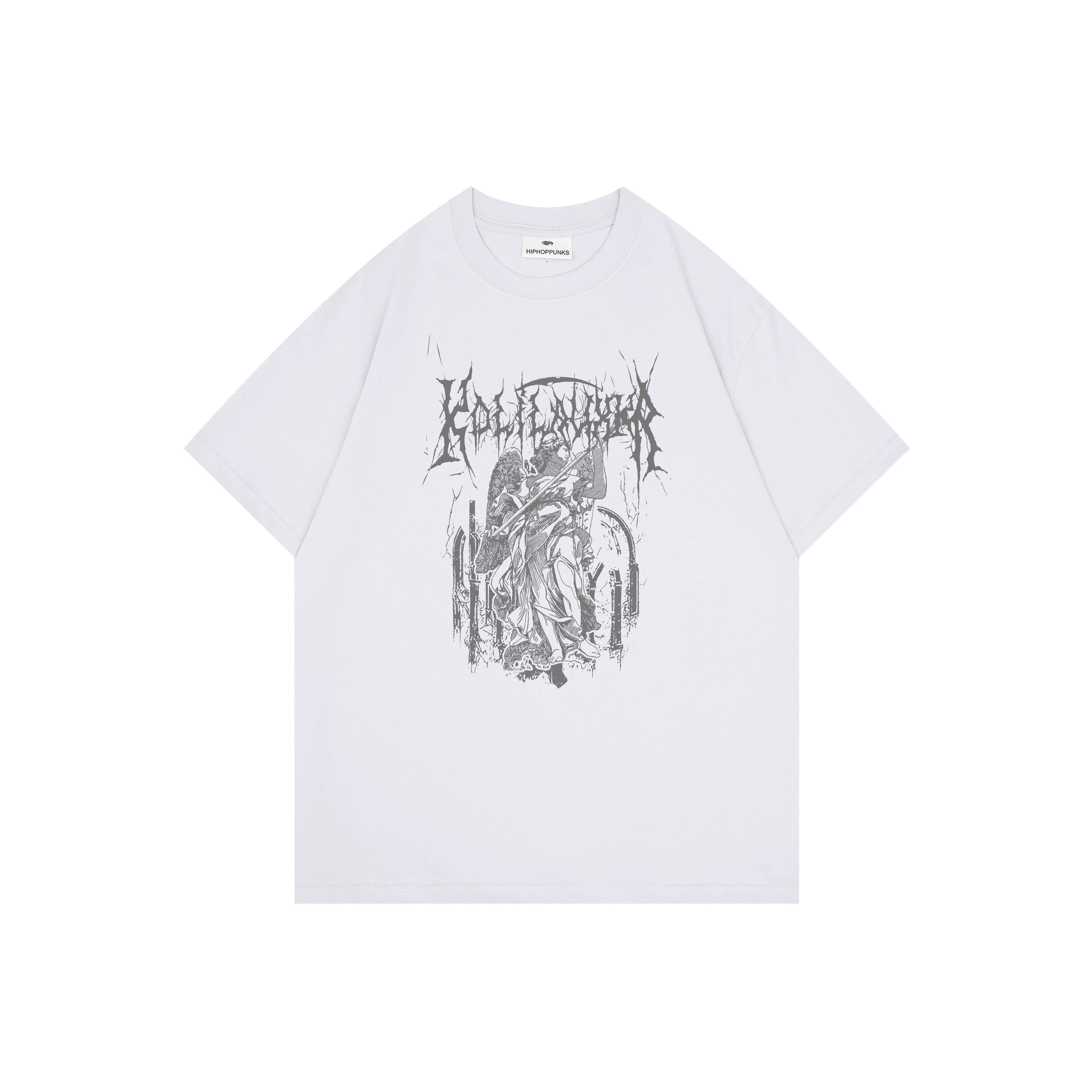 HIPHOPPUNKS T-Shirt Унисекс Белый