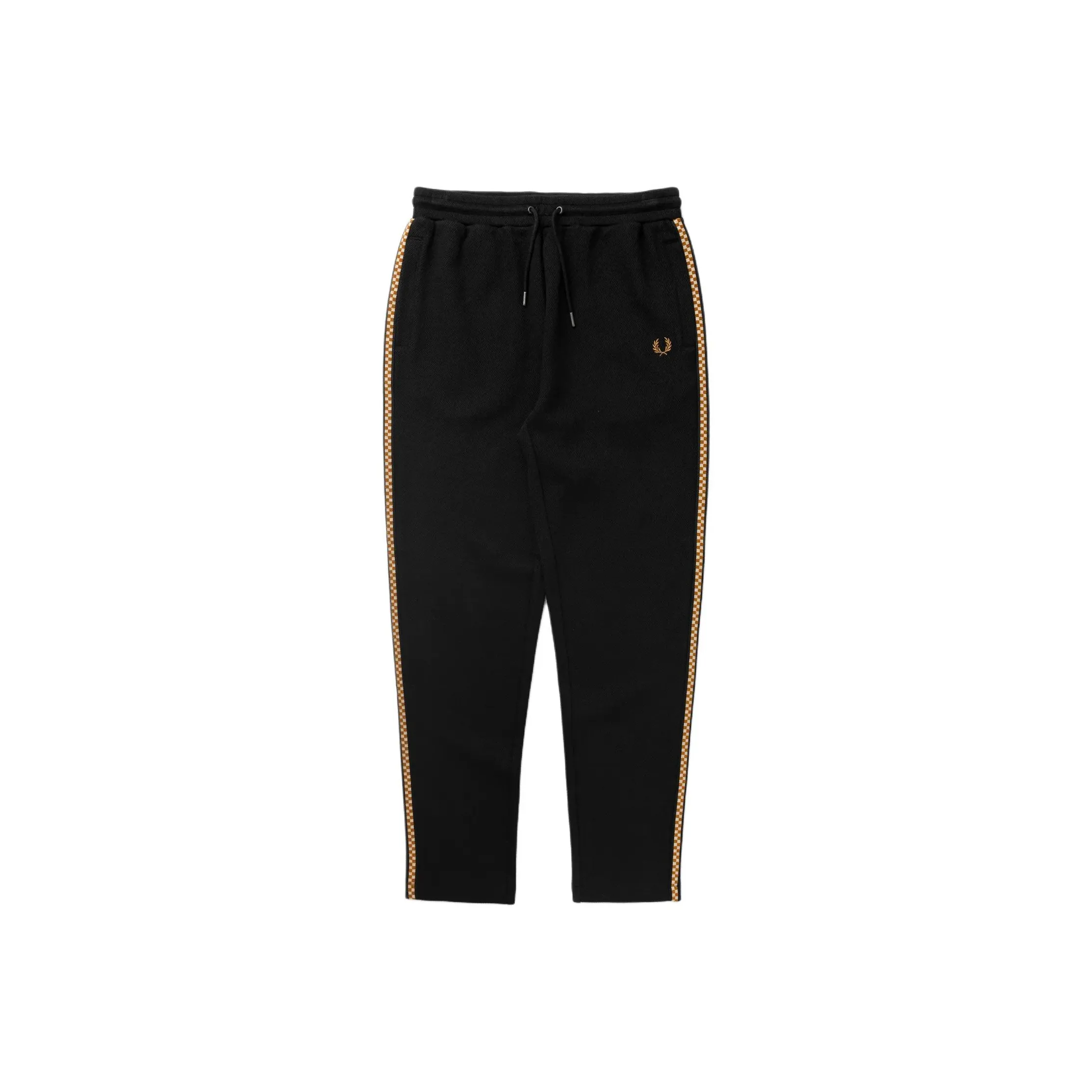 FRED PERRY Повседневные брюки Мужские Черные