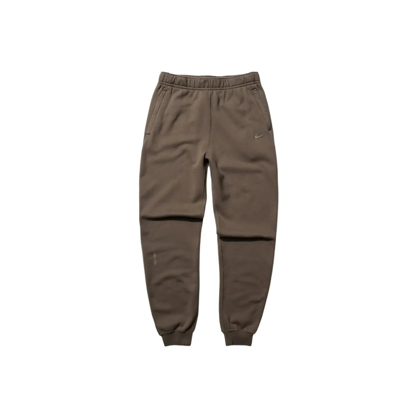 Nike Вязаные тренировочные штаны мужские коричневые