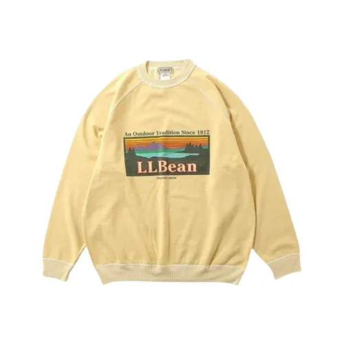L.L.Bean Желтые Мужские Свитшоты