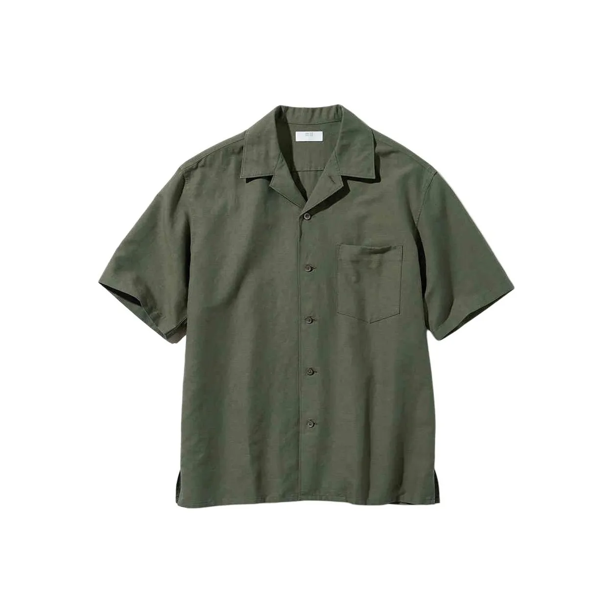 UNIQLO Оливковые Унисекс Рубашки