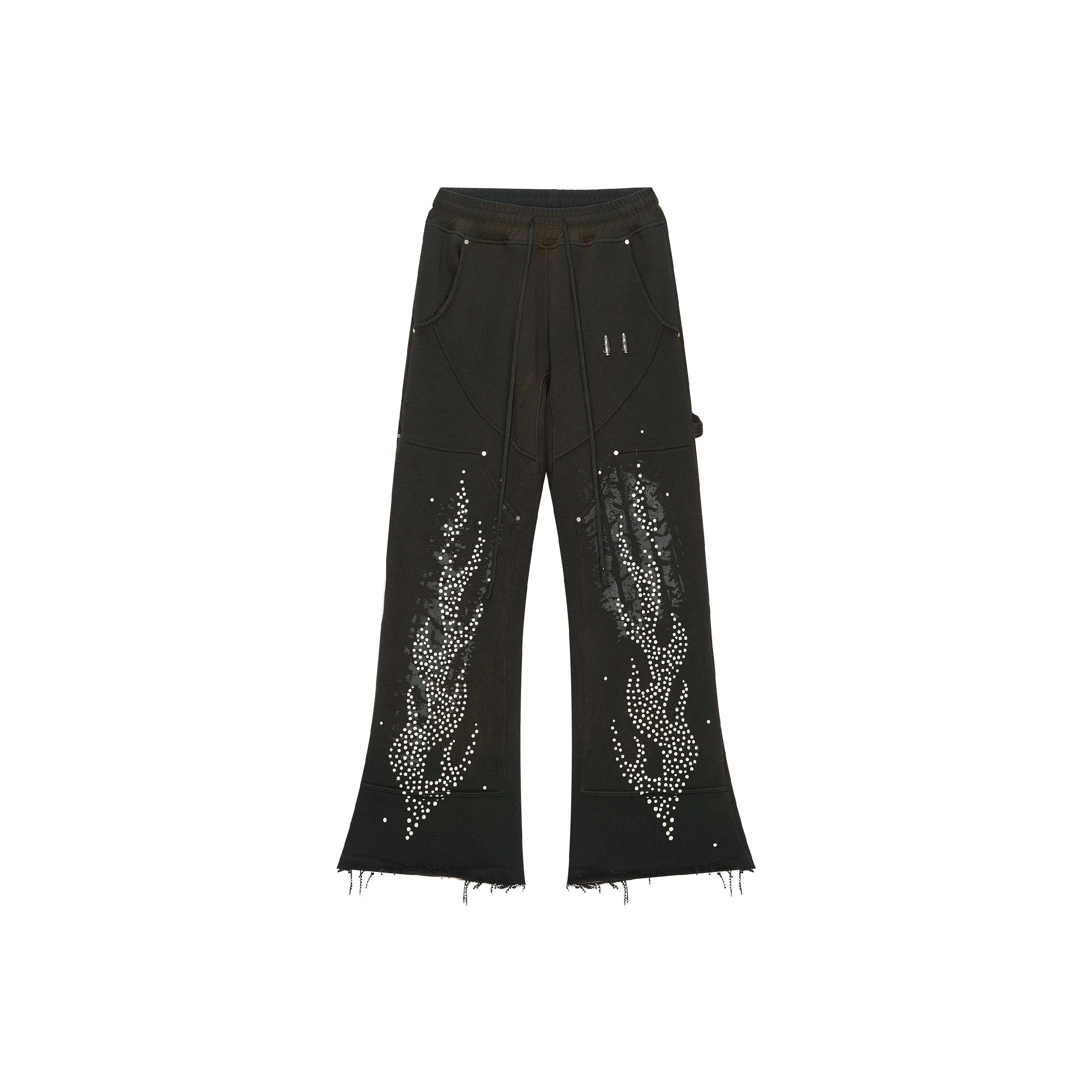 RESERFF Casual Pants Men's Charcoal Black