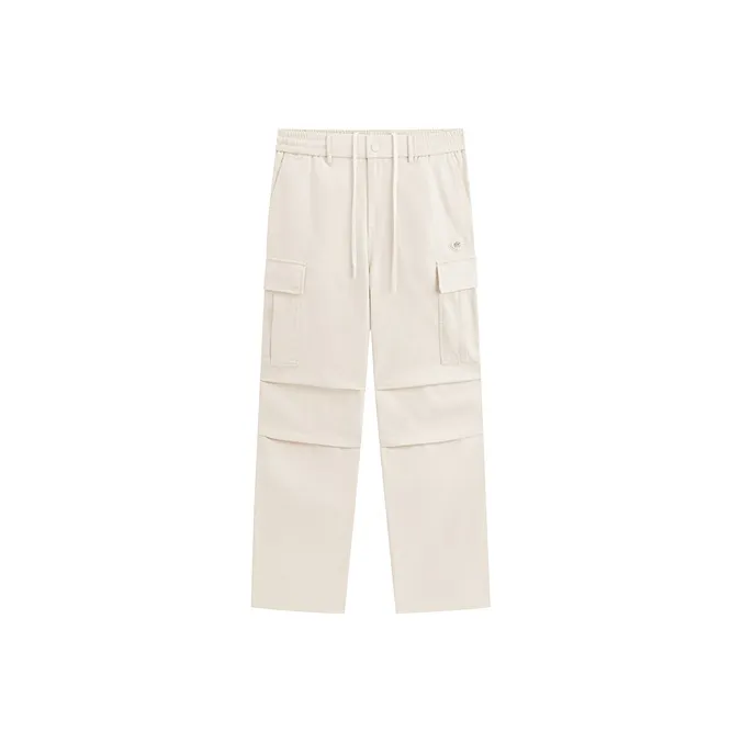 PEACEBIRD MEN Повседневные брюки Мужские Белые