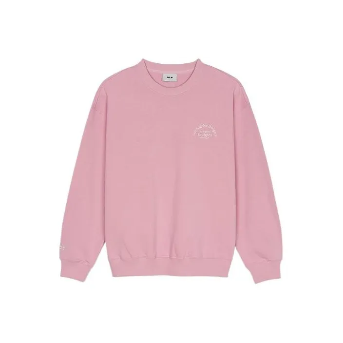 MLB Los Angeles Dodgers FW AW24 Толстовка Унисекс Los Angeles Dodgers Розовый