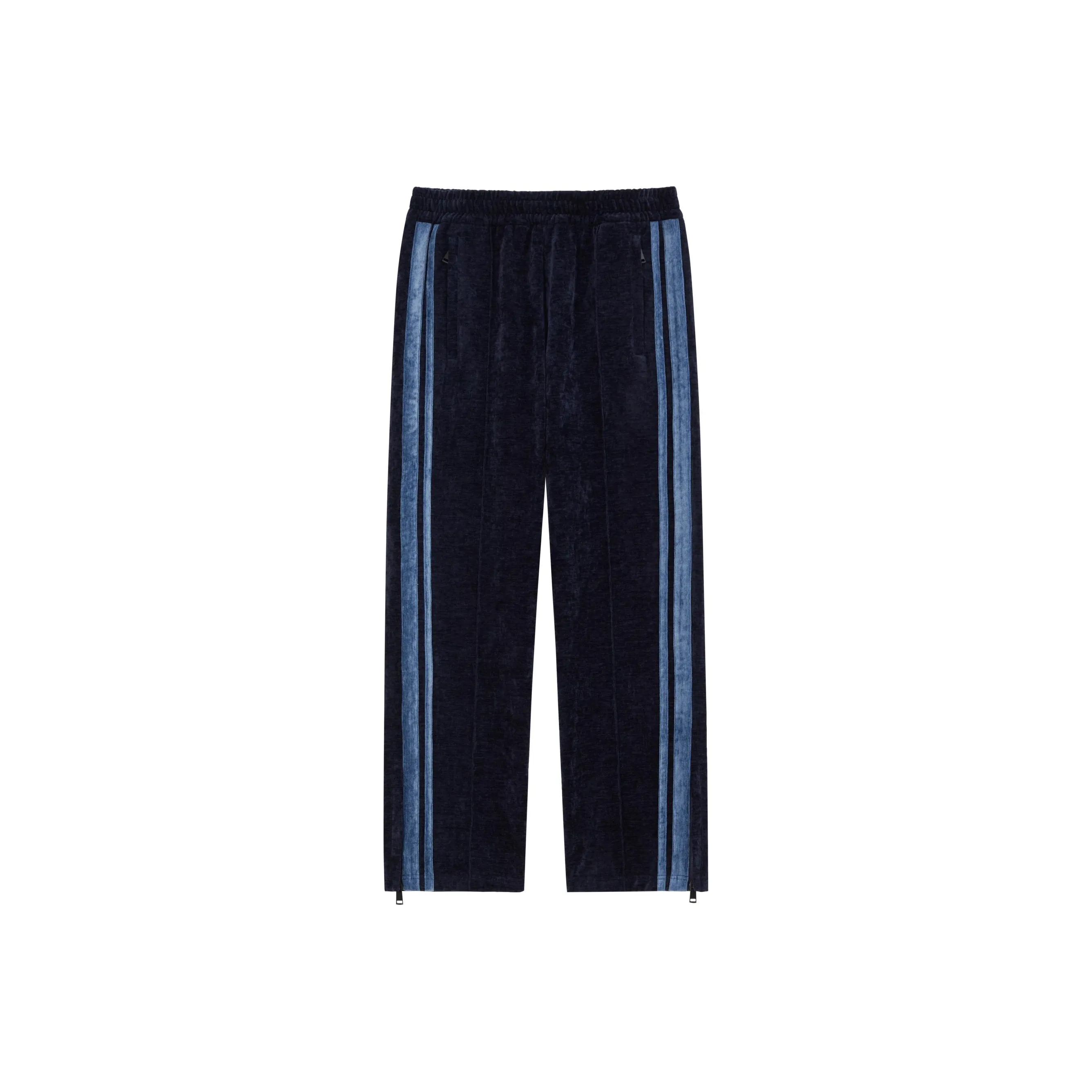 KARL LAGERFELD Вязаные спортивные брюки мужские темно-синие