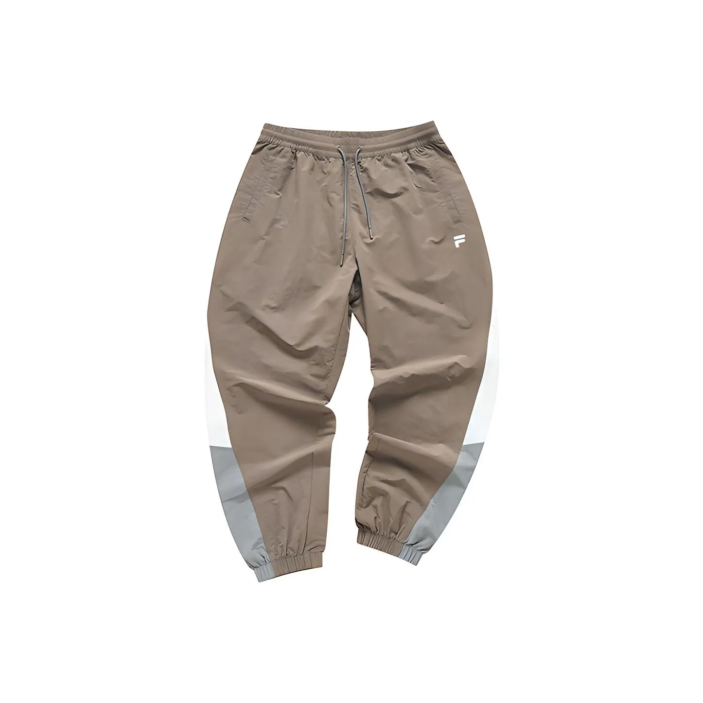 FILA FUSION BASEBALL Series Casual Pants Men Dark Gray Coffee