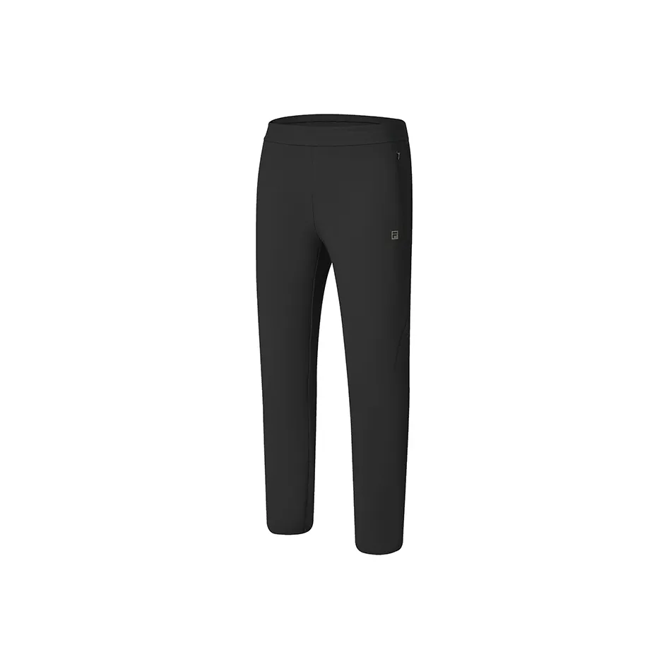 FILA Fitness Knitted Sweatpants Men Pitch Black