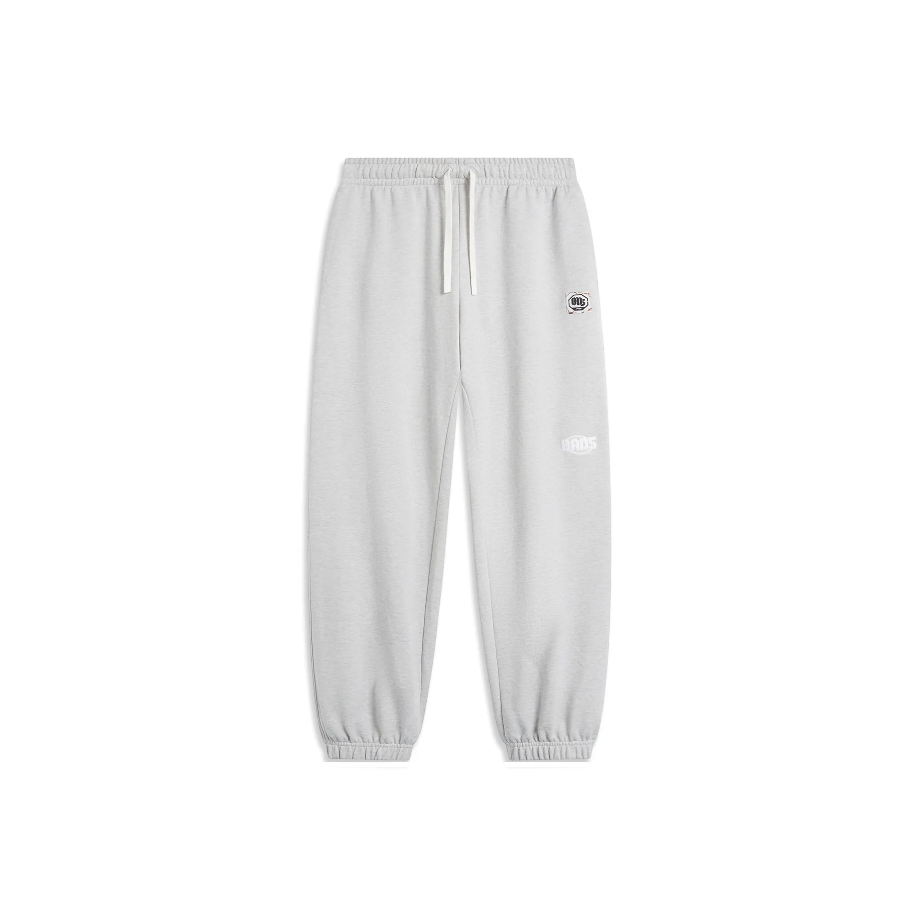 LINING Badfive Вязаные Тренировочные Штаны Мужские Фотиния Серый Капля Воды Серый