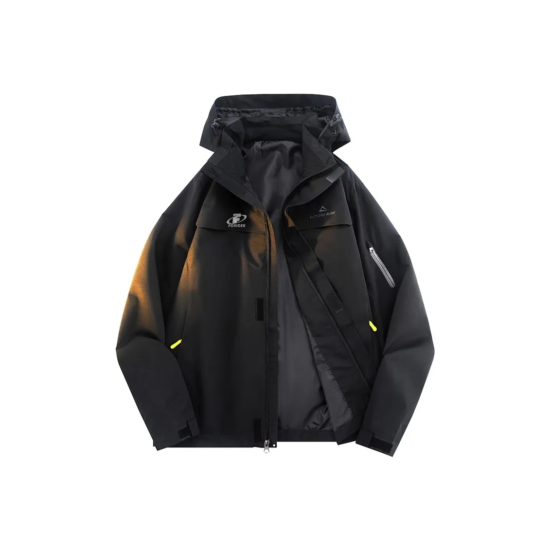 FORIDER Водонепроницаемый Ветрозащитный Дышащий Super Light Водоотталкивающая ветровка Унисекс