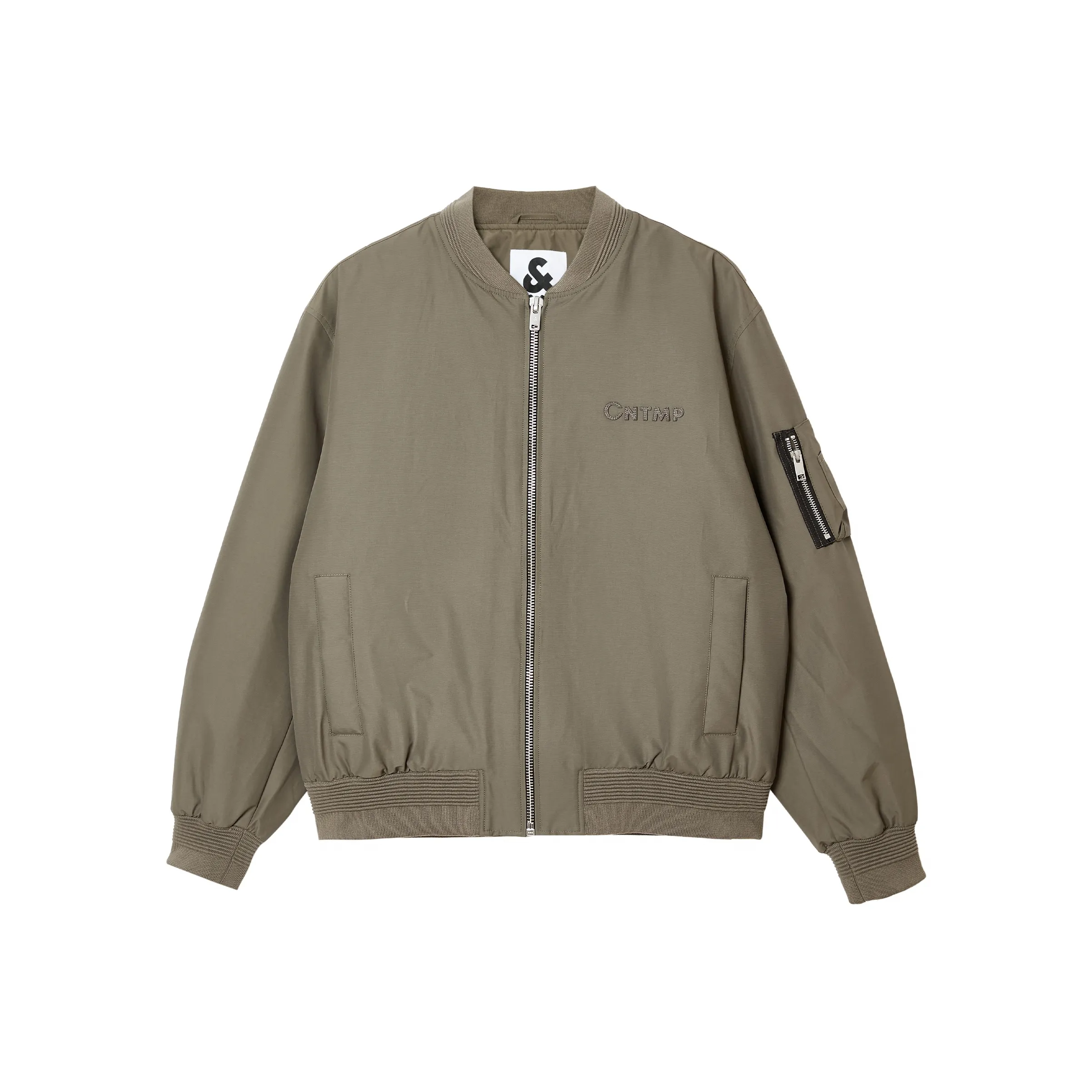 JACK JONES· Хлопковый пуховик Мужской Оливково-зеленый