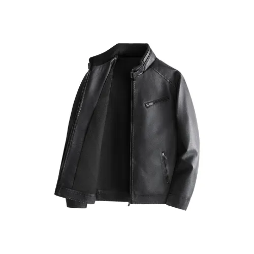 PIERRE CARDIN Унисекс Кожаные куртки