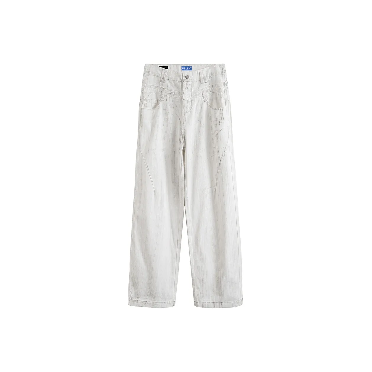 HELEH Джинсы Унисекс Белый Gets Dirty