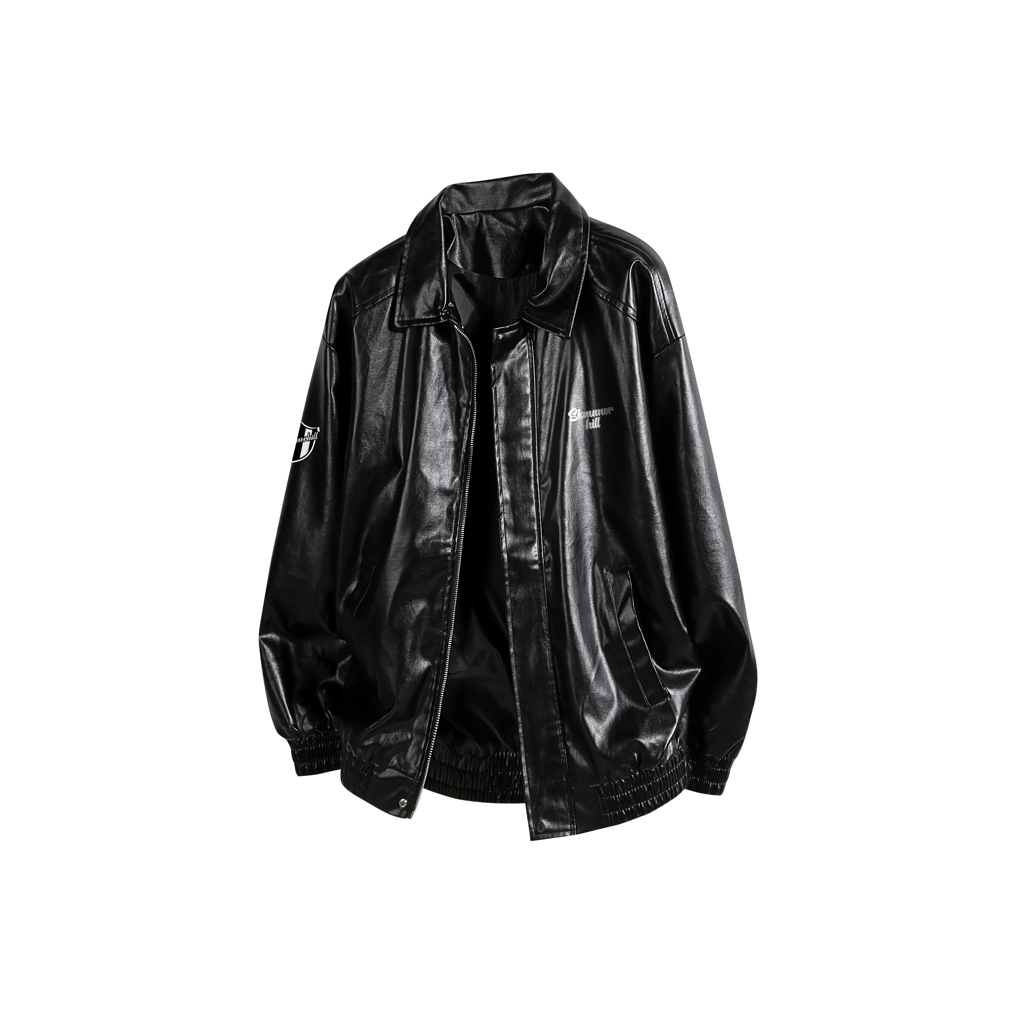 S.k. Manor Hill Кожа Куртка Унисекс