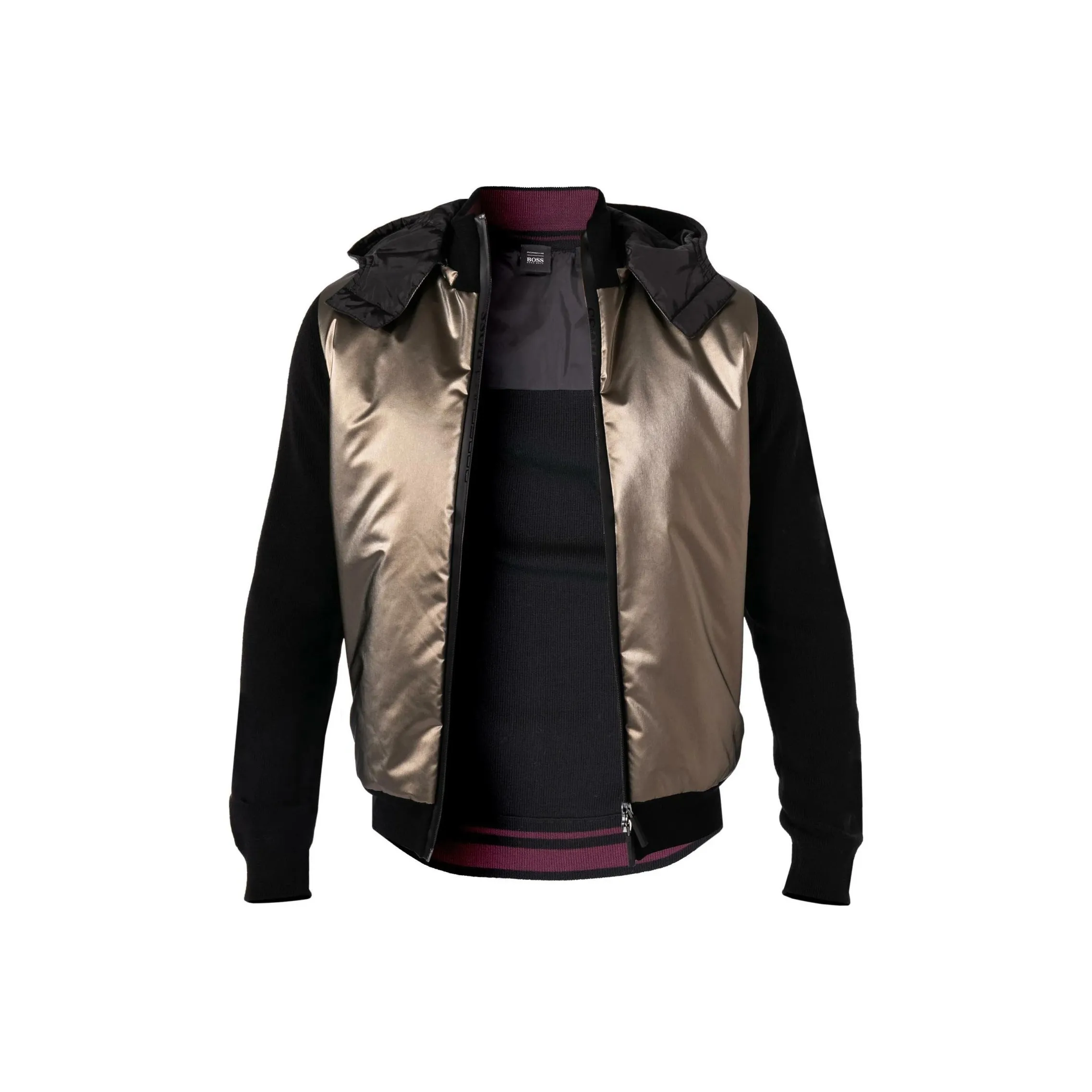 Hugo Boss Пуховая куртка Мужская Черное Золото