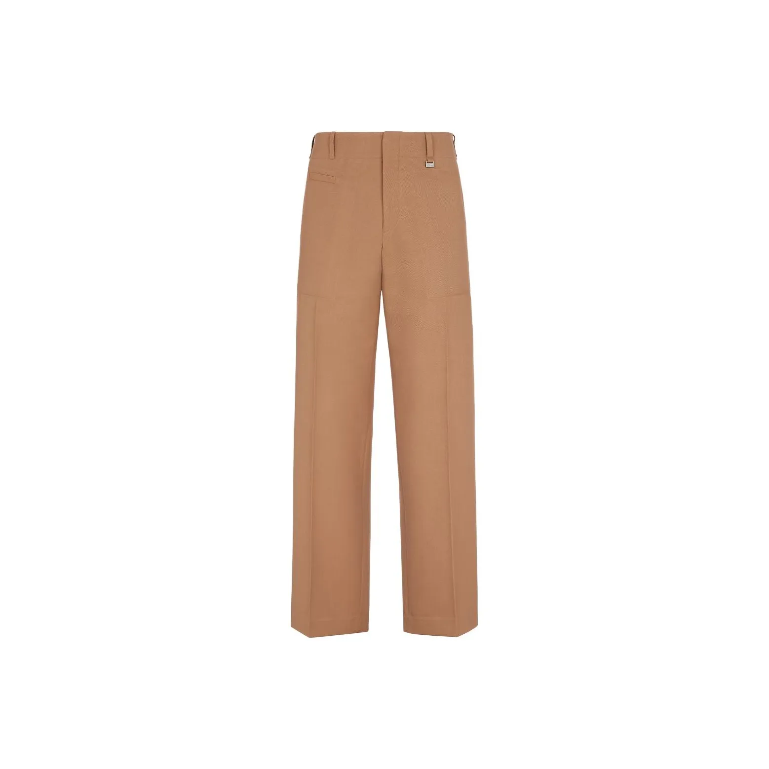 FENDI High Waisted Straight Leg Trousers