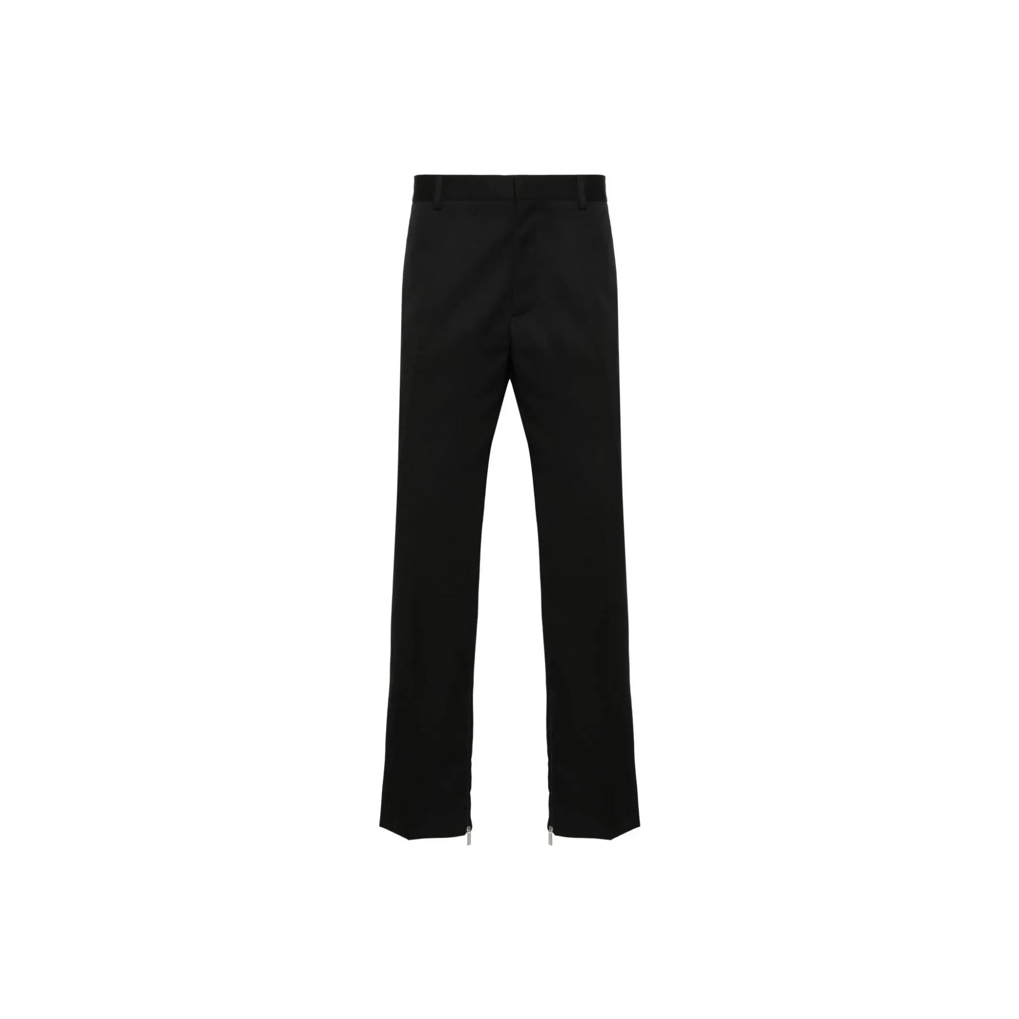 OFF WHITE Logo embroidered Slim fit Trousers