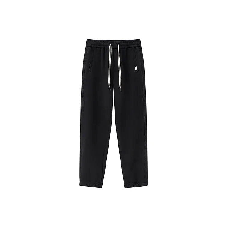CAISEDI Casual Pants Men's Black