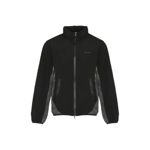 MANORS GOLF APPAREL Черные Мужские Куртки