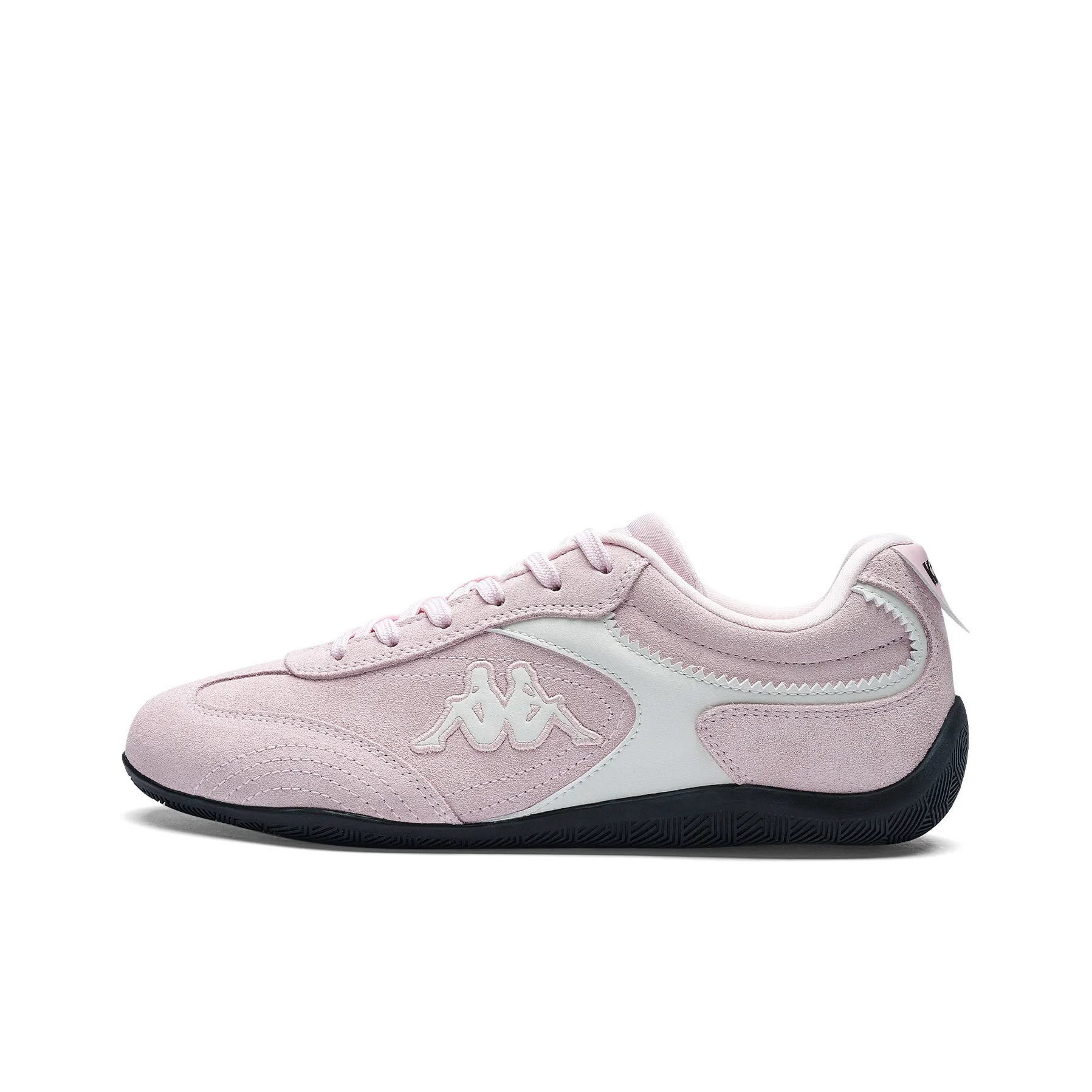 KAPPA Панель Спина на Спине Противоскользящие Устойчивые к Износу Низкий Топ Беговые кроссовки Женские Розовый