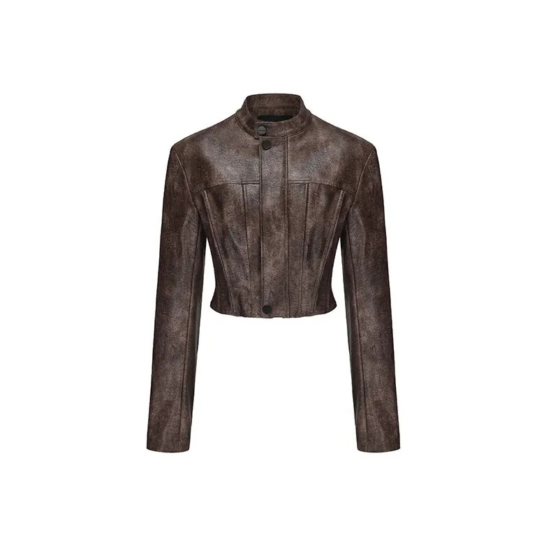 VANN VALRENCÉ Кожа Куртка Женская