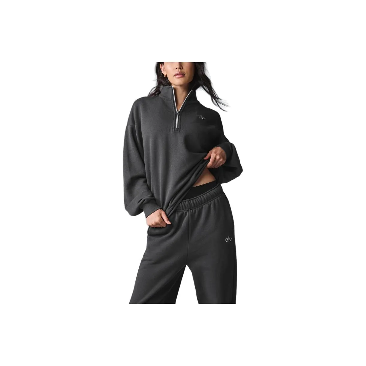 Alo Yoga Sweatshirt Unisex Gray