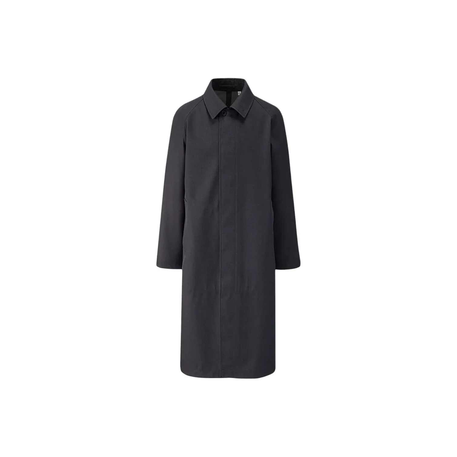 UNIQLO Trench Coat Men
s Sea Blue