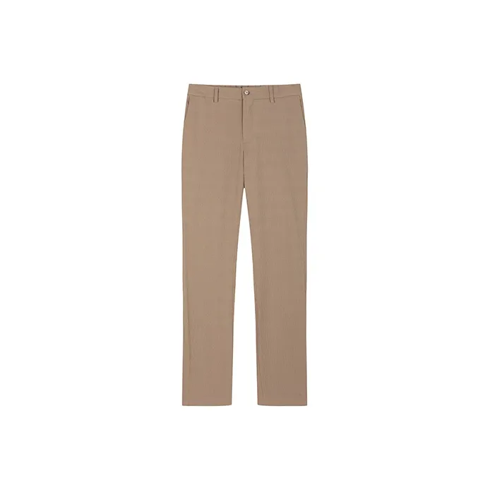 DAVID NAMAN Straight Casual Pants Men's Khaki
