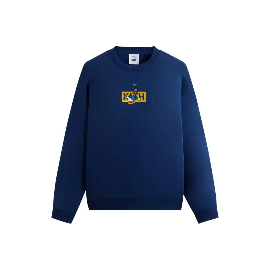 KITH For Mickey & Friends Cyber Monday Donald Duck Classic Logo Williams Crewneck