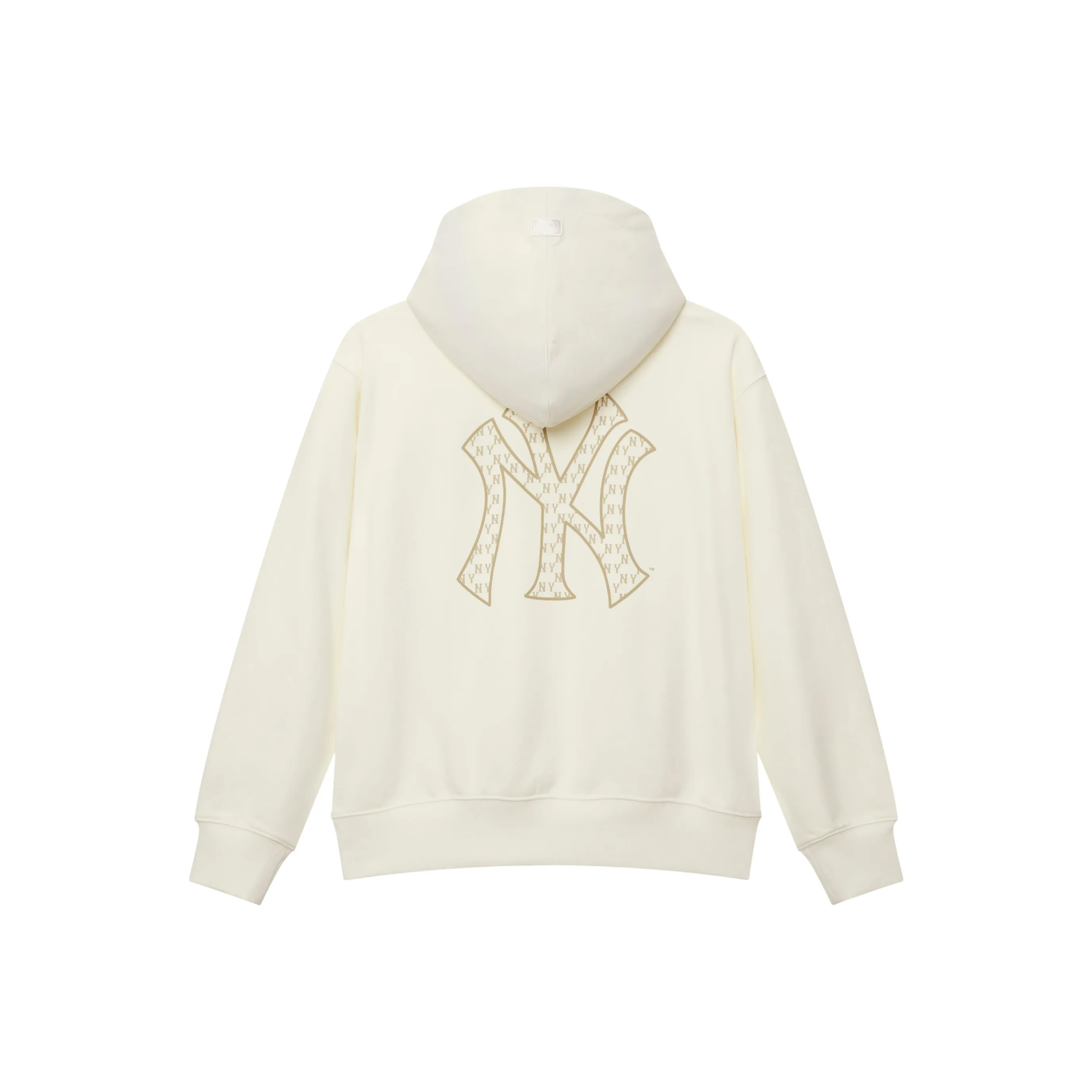 MLB Base Logo New York Yankees Old Flower Свитшот Унисекс Кремовый