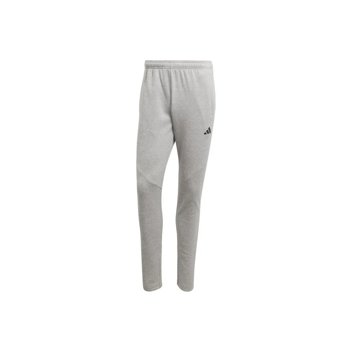 Adidas AEROREADY GAME и Go Маленький логотип Тренировки Вязаные Тренировочные брюки Мужские Серый Белый