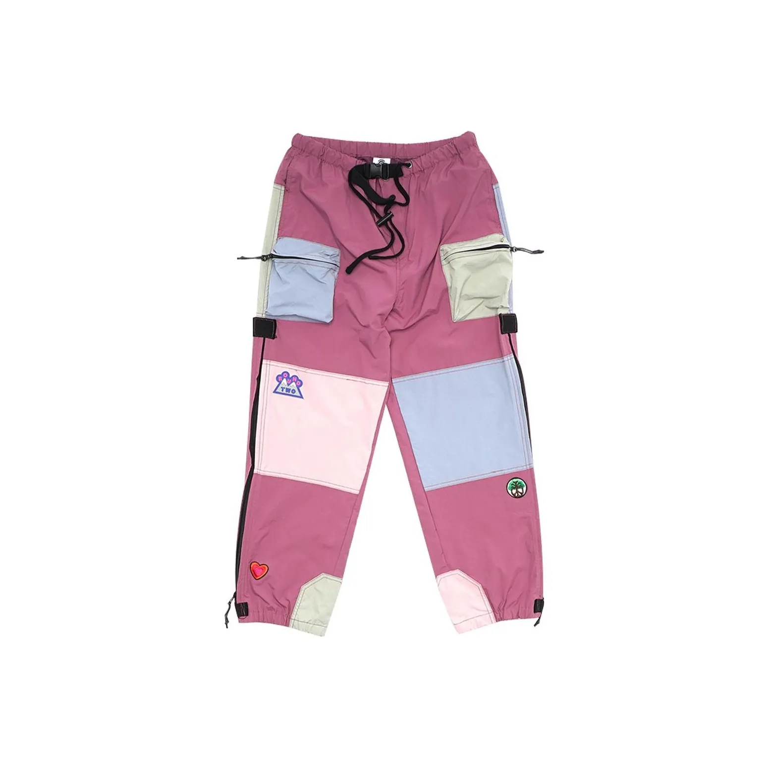 Round Two Фиолетовые Унисекс Повседневные Брюки