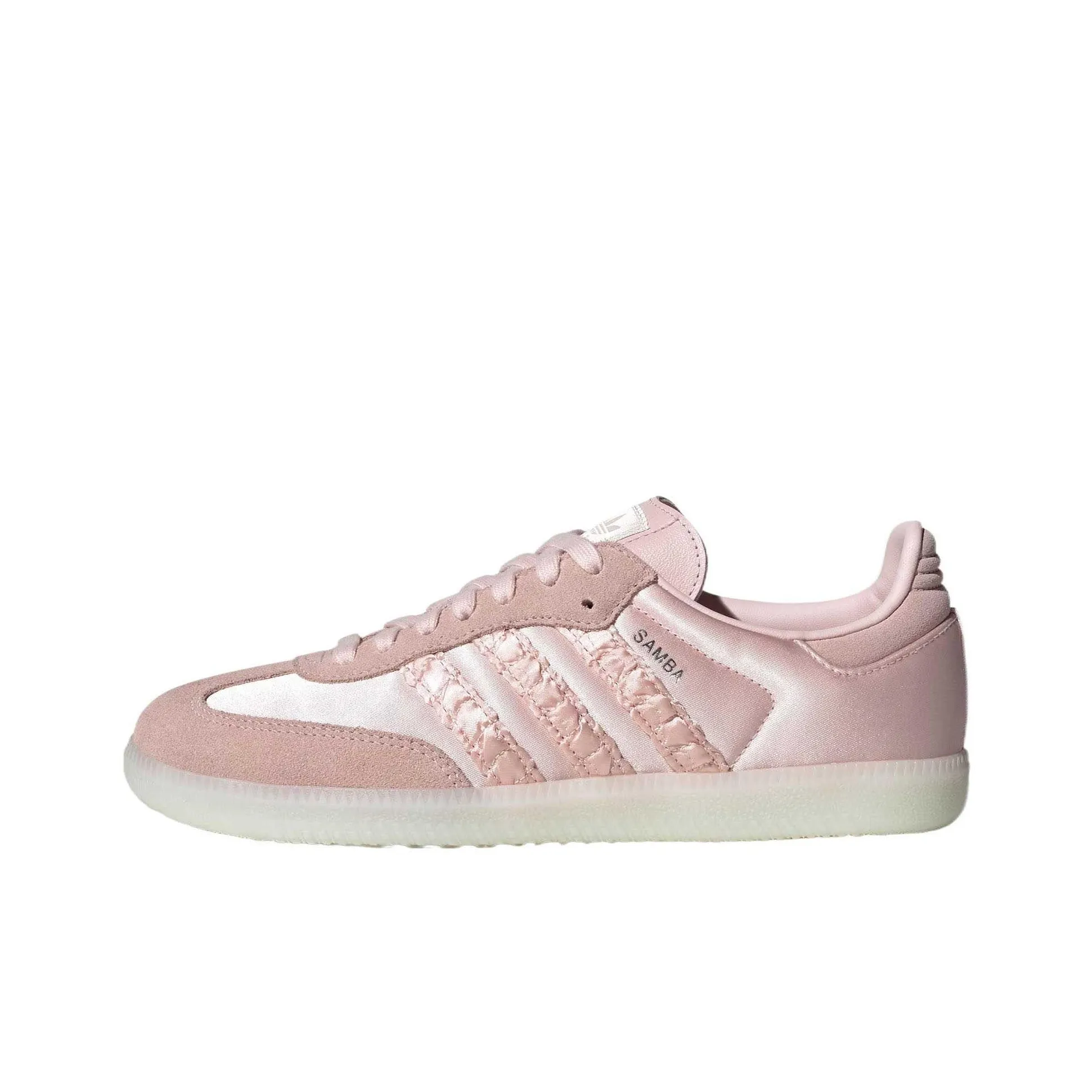 Adidas Originals SAMBA OG Low Top Skateboard Shoes Women's Light Pink